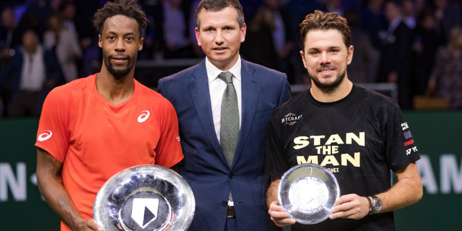 Kalahkan Wawrinka, Monfils Raih Gelar ke-8 di Rotterdam Open 2019