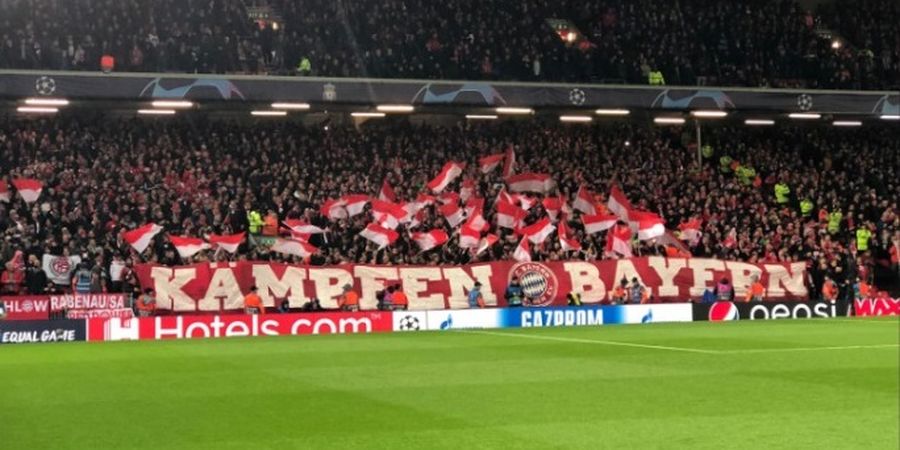 Bendera Merah Putih Berkibar di Laga Liverpool Vs Bayern, Ini Penjelasannya