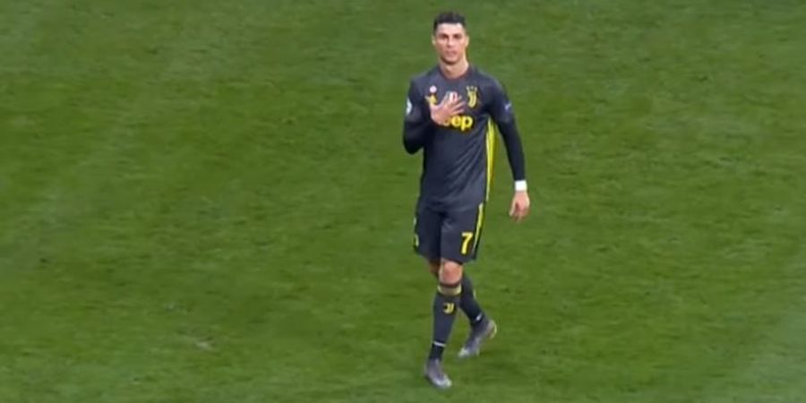 Diejek Fan Atletico Madrid, Cristiano Ronaldo Pamer Angka Lima