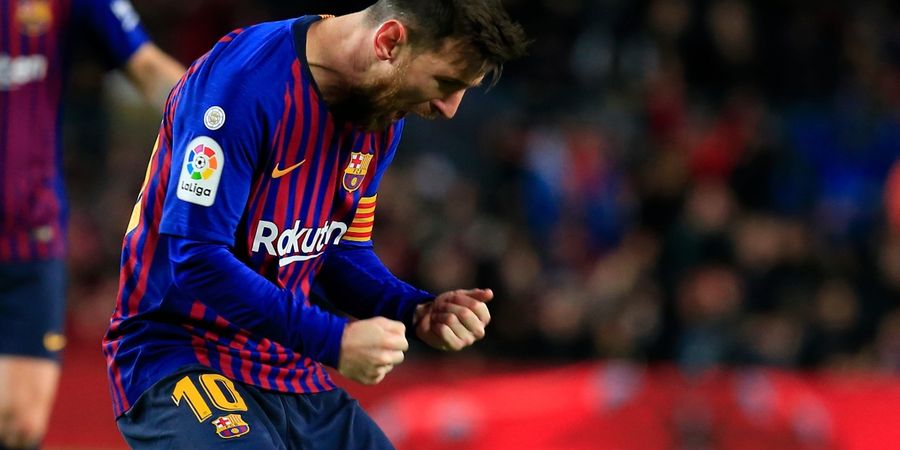2 Rekor Gemilang Lionel Messi Saat Barcelona Gebuk Sevilla di La Liga
