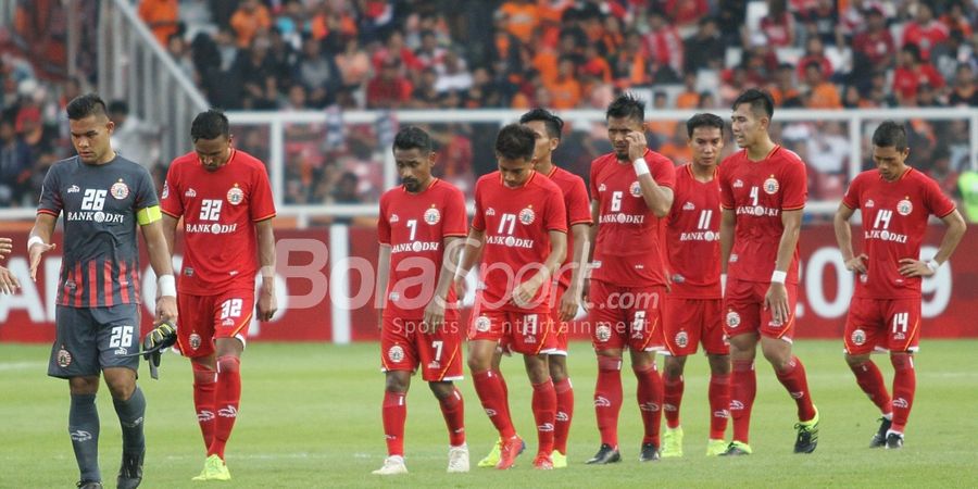 Klasemen Grup G Piala AFC 2019, Posisi Persija Jakarta Turun