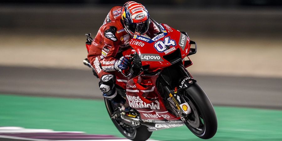 Hasil MotoGP Qatar 2019 - Dovizioso Asapi Marquez untuk Jadi Juara