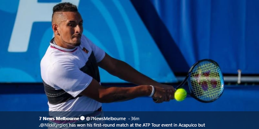 Melaju ke Babak Kedua, Nick Kyrgios Sudah Ditunggu Lawan Berat