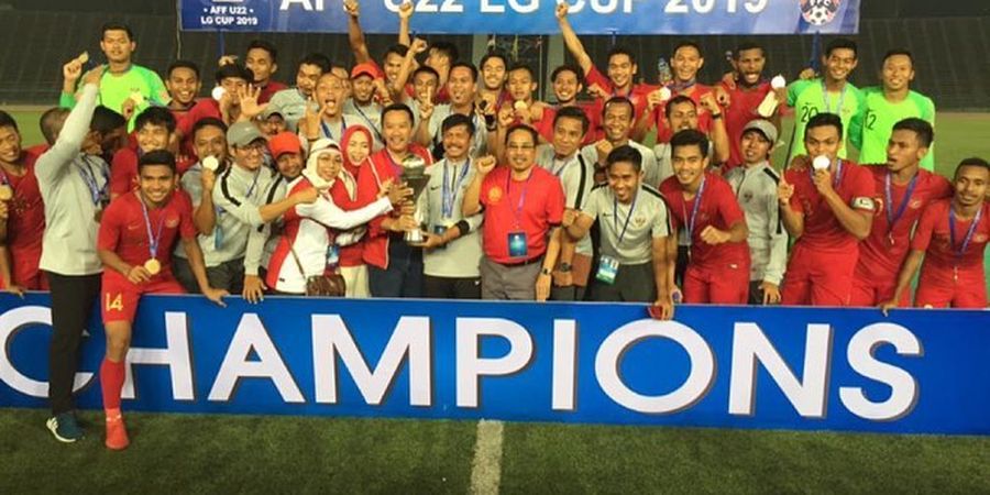 Dua Polisi di Timnas U-22 Indonesia Naik Pangkat Setelah Juara Piala AFF U-22 2019
