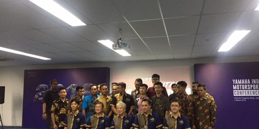 Yamaha Indonesia Umumkan Komposisi Tim Balap untuk Musim 2019