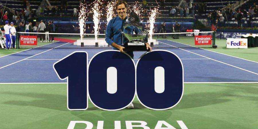 Roger Federer Tak Ingin Terlalut dalam Euforia Pasca Raih Gelar ke-100