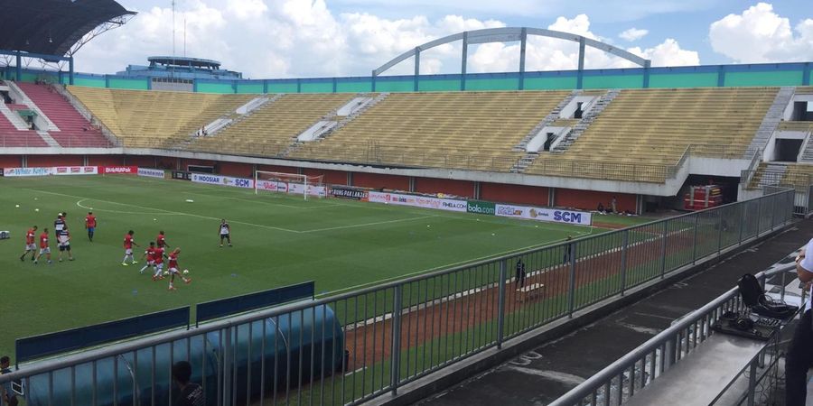 Stadion Sepi, BCS Boikot Laga PSS Sleman Vs Madura United di Piala Presiden 2019