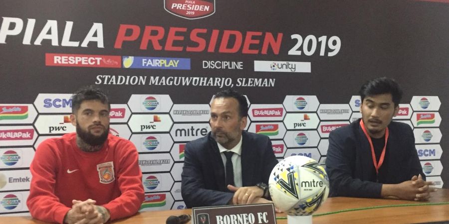 Pelatih Borneo FC Masih Yakin Juara Liga 1 meski Jeblok di Piala Presiden 2019