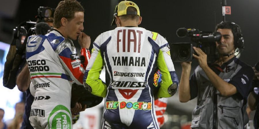 Valentino Rossi Pernah Kutuk Rival di MotoGP Qatar, Buktinya Seram!