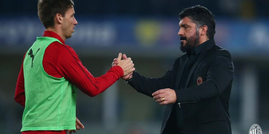 Chievo Vs AC Milan - Gattuso Diusir, Babak Pertama Rossoneri Seri 1-1