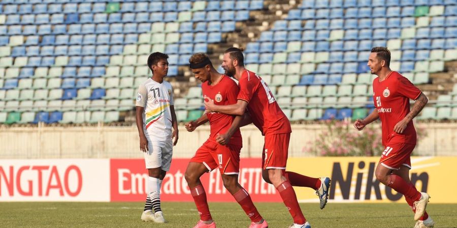 Piala AFC 2019 - Comeback, Persija Bawa Pulang 3 Angka dari Myanmar