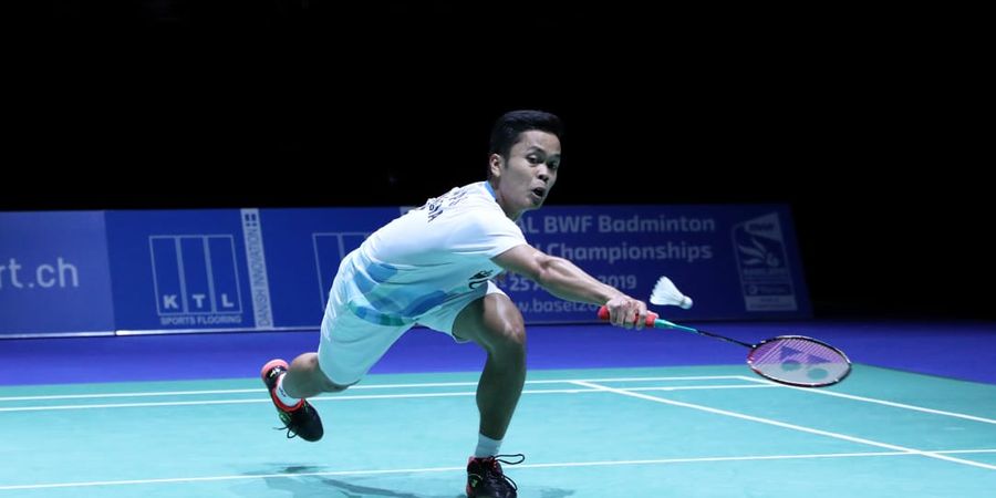 Hasil Malaysia Open 2019 - Anthony Ginting Langsung Angkat Kaki