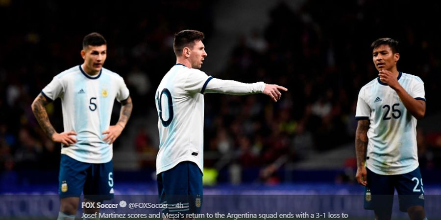 Lionel Messi Batal Gabung Timnas Argentina Gara-gara Kabut