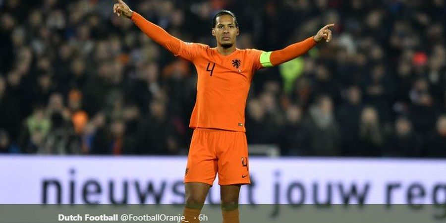 Susunan Pemain Belanda Vs Jerman - Menanti Gol Ke-4 Van Dijk