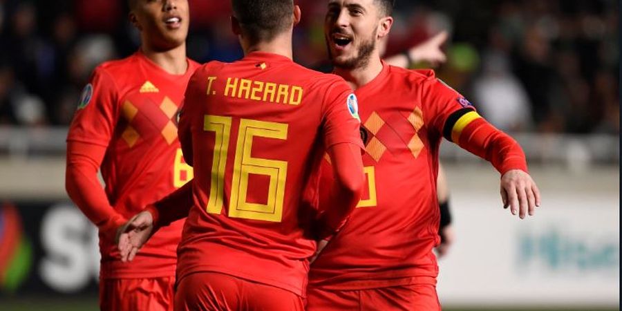 Hasil Kualifikasi Piala Eropa -  Batshuayi Jadi Bintang Lapangan Belgia