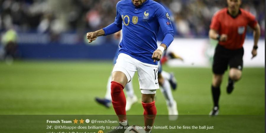 Hasil Kualifikasi Piala Eropa 2020 - Mbappe Cemerlang, Prancis Gulung Islandia