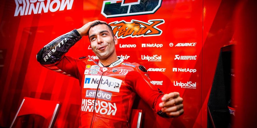 Danilo Petrucci Mengeluh Harus Bersaing dengan Valentino Rossi dkk
