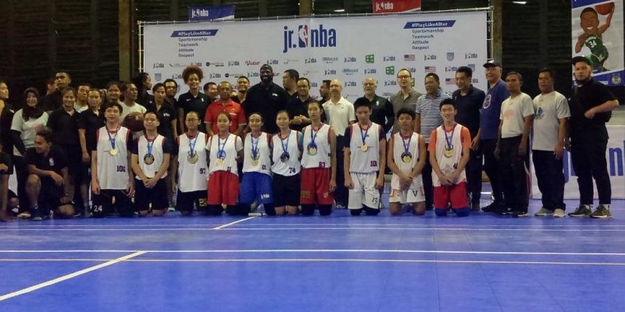 Mantan Raja Slamdunk Apresiasi Program Jr NBA Indonesia Selama 2 Hari