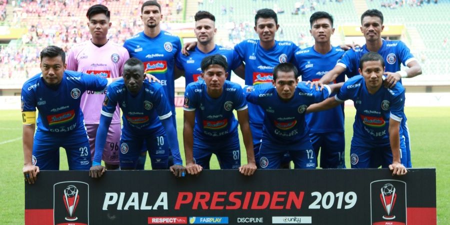 Jadwal Arema FC di Liga 1 2019, Langsung Ulangan Final Piala Presiden Pekan Ke-3