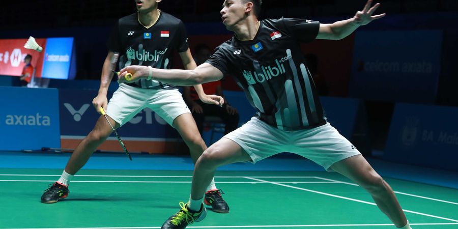 Malaysia Open 2019 - Fajar/Rian Penasaran Ingin Kalahkan Marcus/Kevin