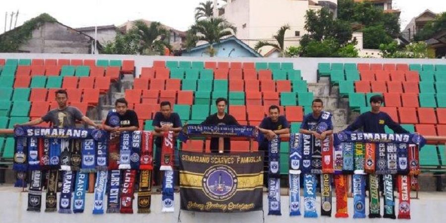 Semarang Scarves Famiglia Punya Cara Unik untuk Respek Antar Fan