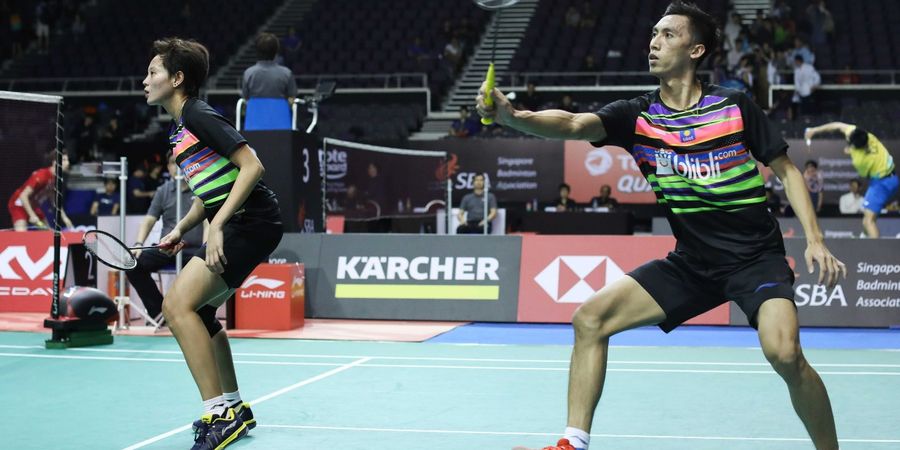 Hasil Indonesia Open 2019 - Ronald/Annisa Belum Mampu Membendung Chan/Goh