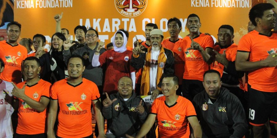 Reuni Kejayaan Persija, Sofyan Hadi Datang dalam Kondisi Sakit