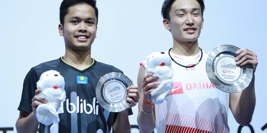 Jepang Bayangi China dalam Klasemen Peringkat BWF World Tour Setelah Singapore Open 2019