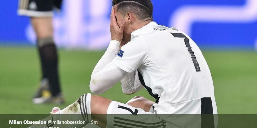 Makna Gesture Marah Cristiano Ronaldo kepada Pemain Juventus
