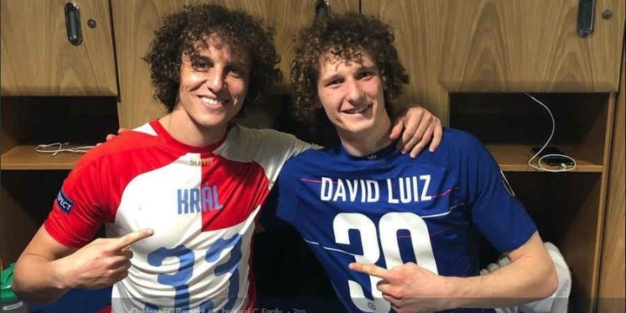 VIDEO - Antarkan Chelsea ke Semifinal, David Luiz Jumpa Kembarannya