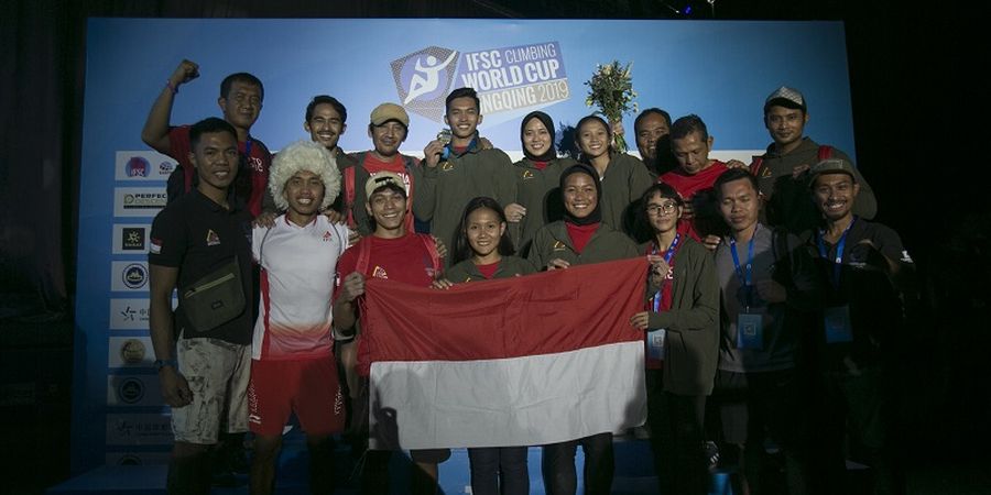 Indonesia Raih Gelar Juara Dunia Panjat Tebing Lewat Alfian M Fajri