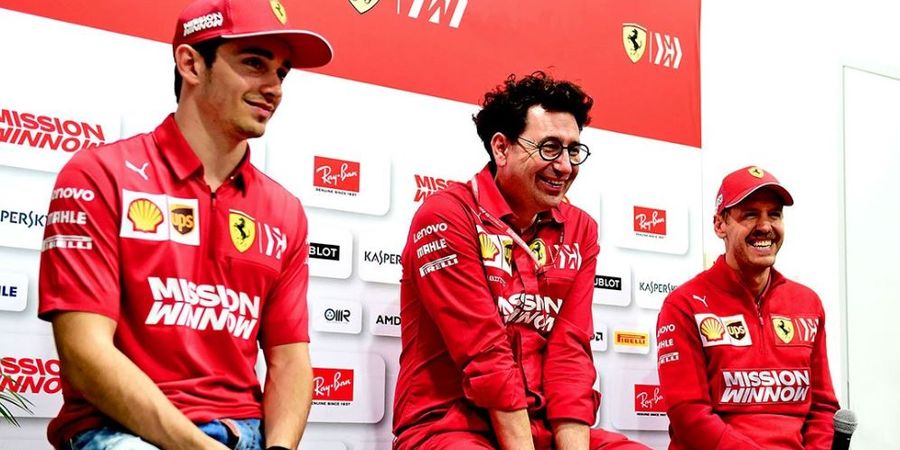 Meski Belum Bisa Menang, Sebastian Vettel Puji Ketenangan Manajer Ferrari