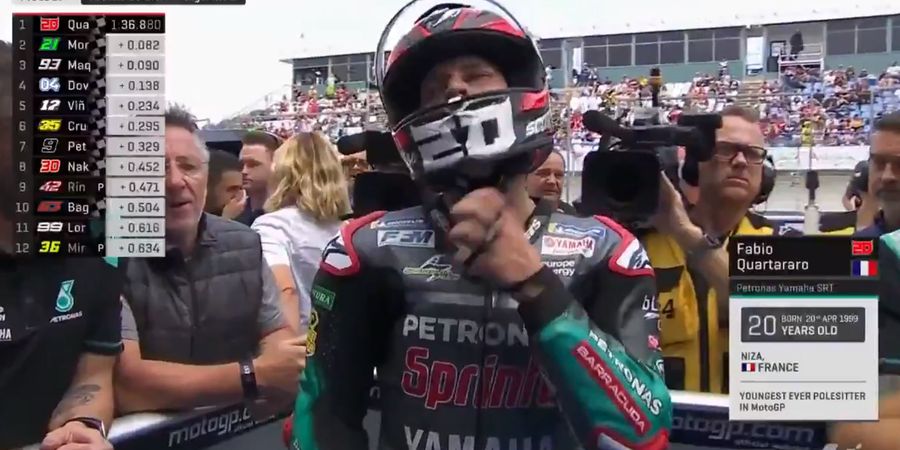 Kualifikasi MotoGP Spanyol 2019 - Pujian Marc Marquez Soal Aksi Fabio Quartararo yang Memecahkan Rekornya