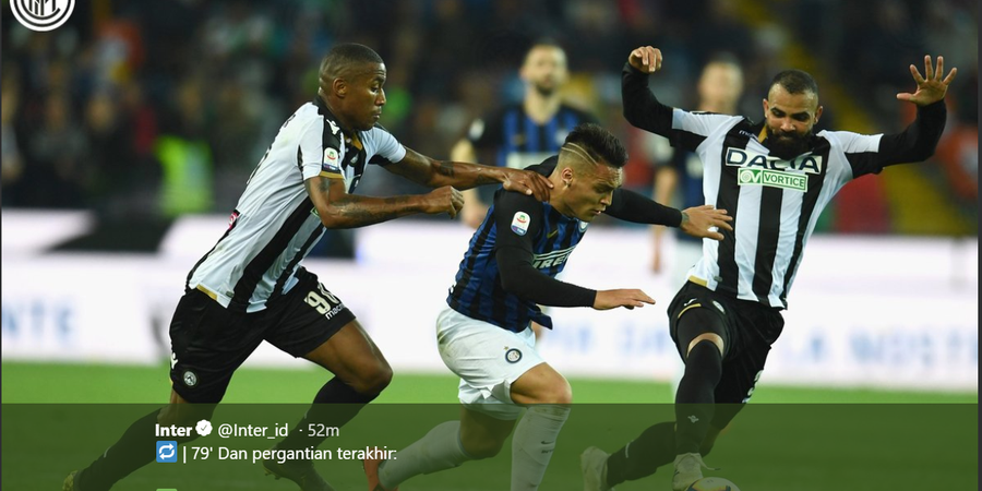Hasil dan Klasemen Liga Italia - Inter Milan Seri Lagi, SPAL Aman dari Degradasi