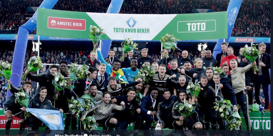 Ajax Amsterdam Juara Piala Belanda, Gelar Pertama dari Target Treble