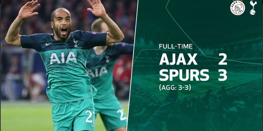 Hasil Liga Champions - Laga Super Dramatis, Tottenham Hotspur Maju ke Final