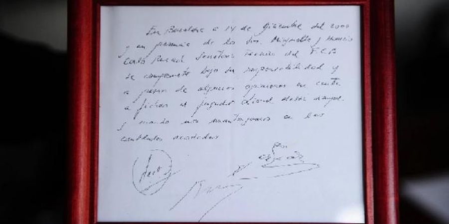 Cerita Unik Di Balik Kontrak Pertama Lionel Messi dengan Barcelona