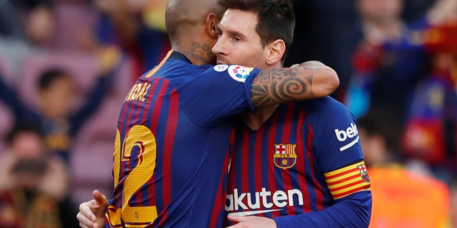 Hasil Liga Spanyol - Tampil Tanpa Berewok, Messi Bawa Barcelona Menang