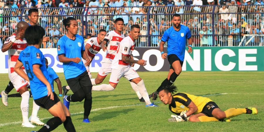 Hasil Liga 1 2019 - Madura United Pesta Gol ke Gawang Persela Lamongan