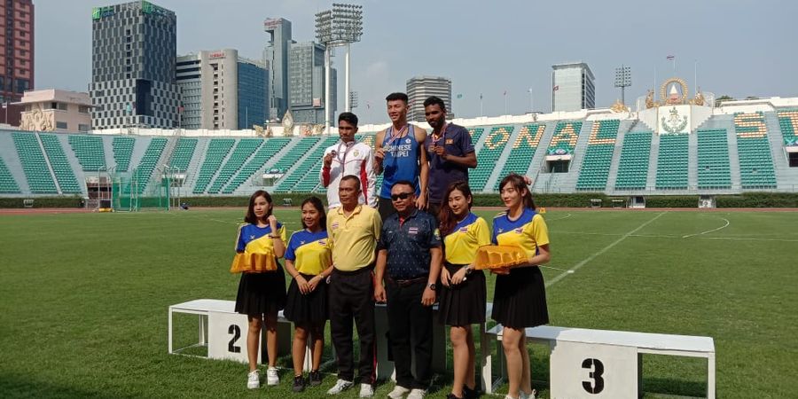 Indonesia Raih Dua Medali Perak Atletik pada Thailand Open 2019