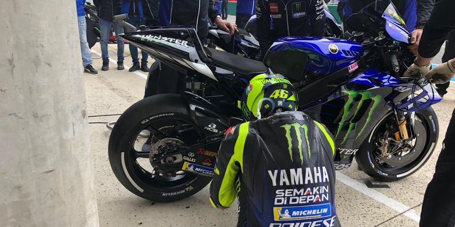 Valentino Rossi Jawab Sekenanya Saat Ditanya Fungsi Perangkat Baru Yamaha