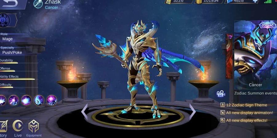 Ini Jadwal Rilis Skin Hero Mobile Legends di Bulan Juni 2019