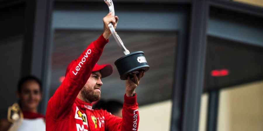 Sebastian Vettel Senang Max Verstappen Tabrak Valtteri Bottas