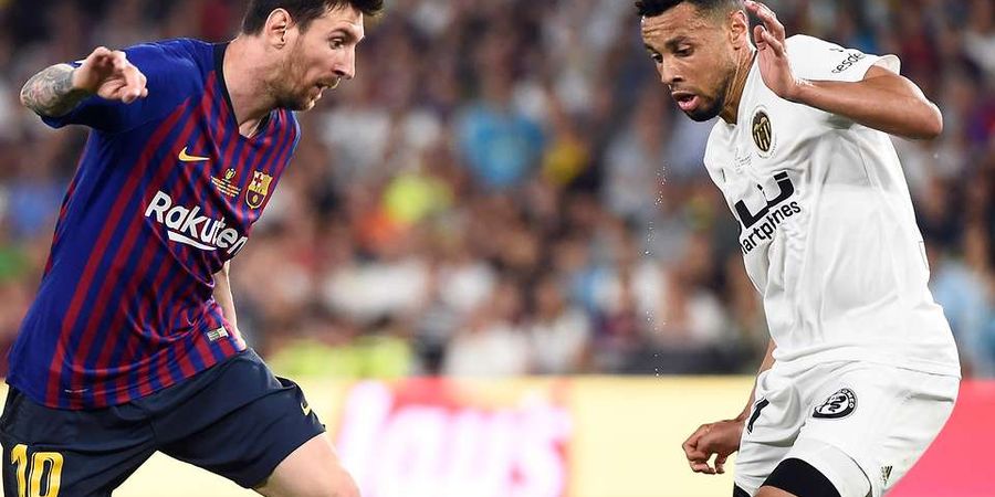 Video Messi Dipermalukan Coquelin Dua Kali di Final Copa Del Rey