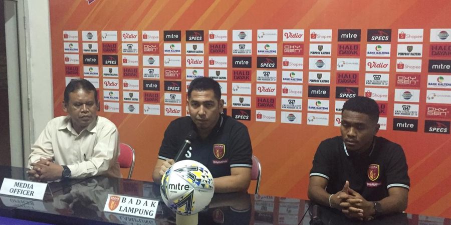 Perseru Badak Lampung FC Siap Bangkit dan Curi Poin dari Kalteng Putra