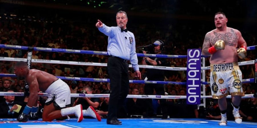 Kalah TKO, Anthony Joshua Kehilangan 4 Gelar Juara Dunia Sekaligus