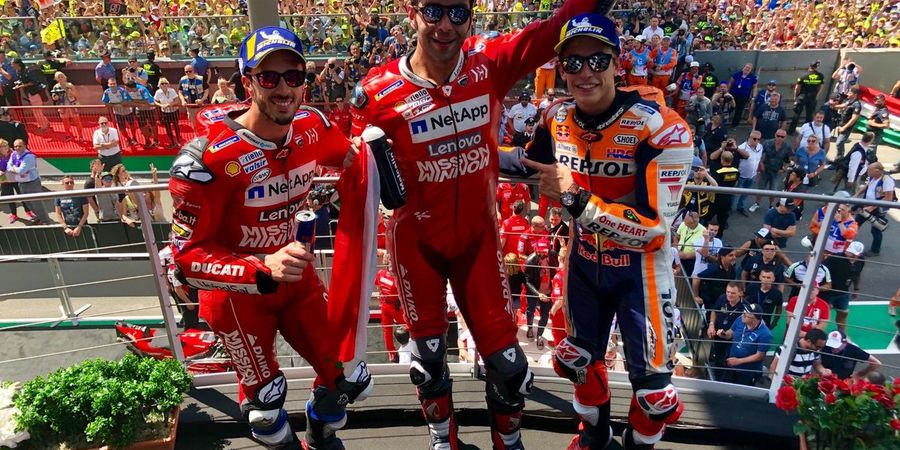 Klasemen Setelah MotoGP Italia 2019 - Marquez Masih di Puncak, Petrucci Geser Rossi