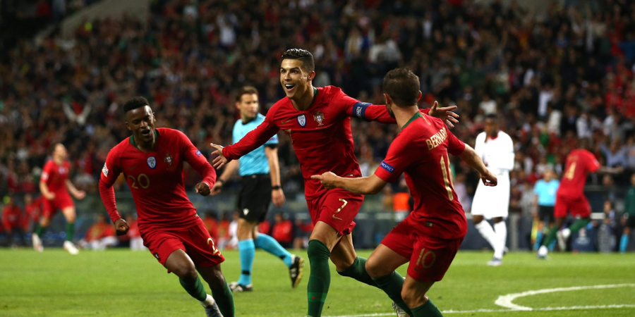 UEFA Nations League - Hat-trick Ke-7 Cristiano Ronaldo buat Timnas Portugal