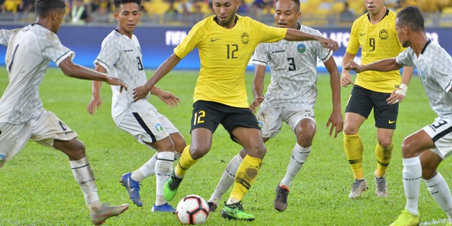 Memulai Berjuang ke Piala Dunia 2022, Timnas Malaysia Pesta Gol