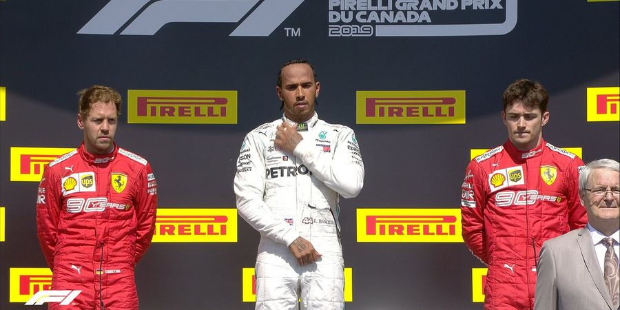 Klasemen F1 2019 Setelah GP Kanada - Hamilton Semakin Melesat ke Puncak